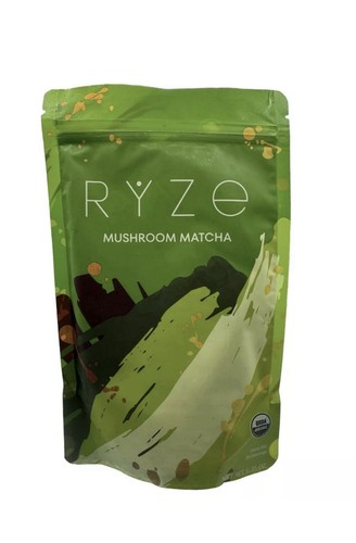 Ryze Organic Mushroom Matcha Green Tea - 30 Servings