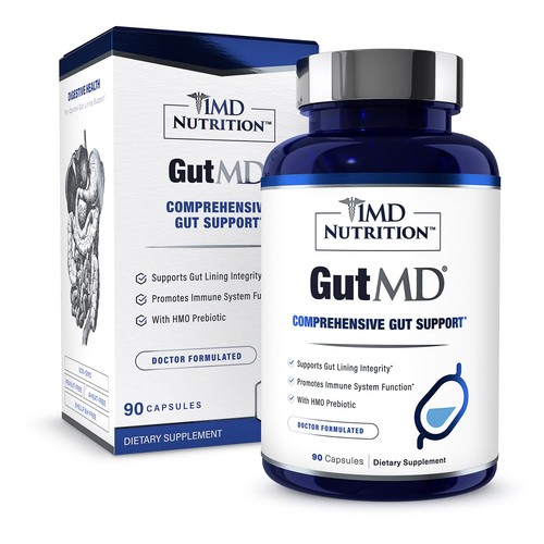 1MD Nutrition GutMD L-Glutamine with Prebiotic - Capsules