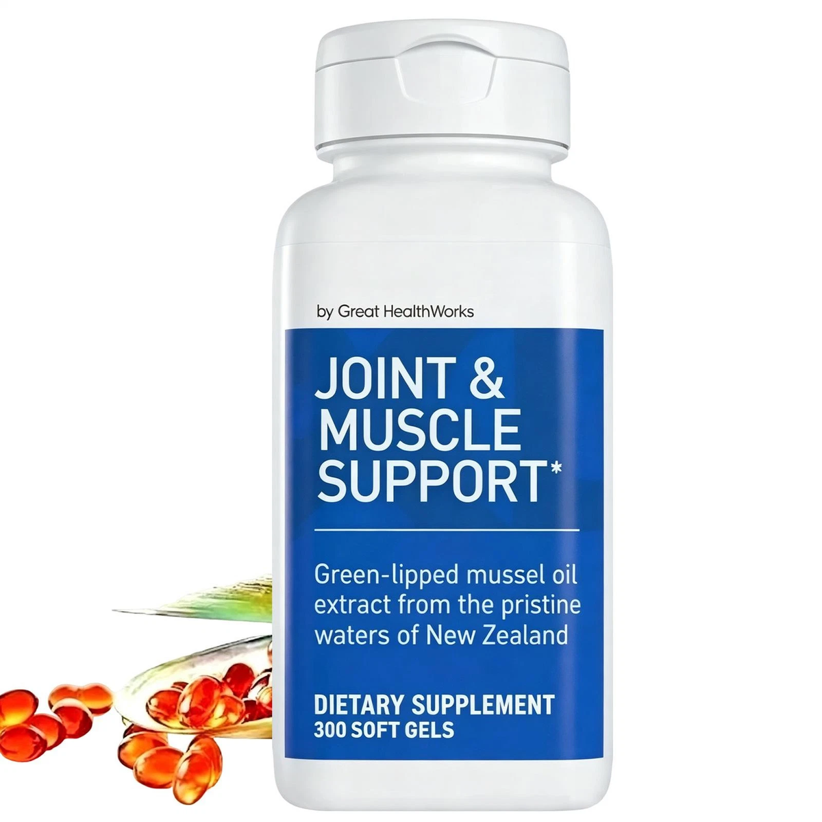 Omega 300 Green Lipped Mussel Joint & Muscle Support Capsules